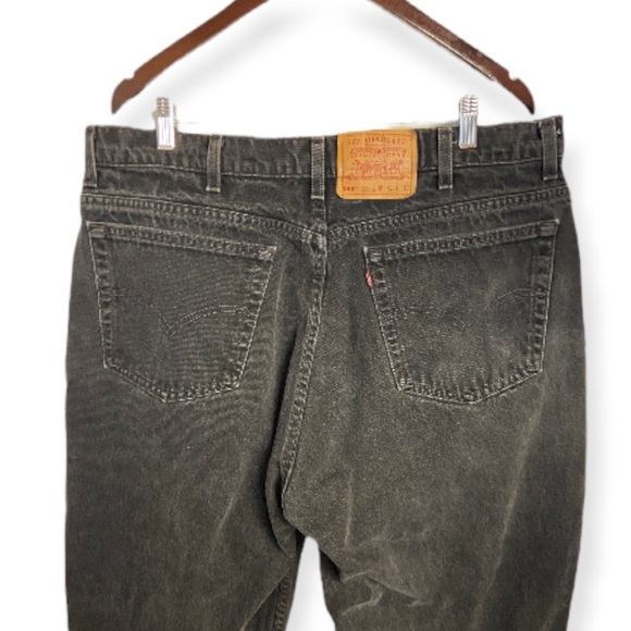 Vintage Levi’s 560 Black High Waisted Jeans - Picture 7 of 13